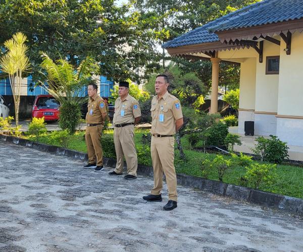 Pimpin Apel Pagi, Kadis ESDM Tegaskan Peran Aktif Seluruh Pegawai Dukung Visi dan Misi Pj. Gubernur Babel